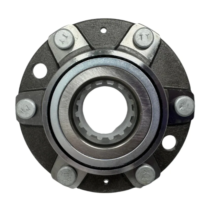 estructura metálica, generalmente de acero o hierro fundido de alta resistencia de forma circular