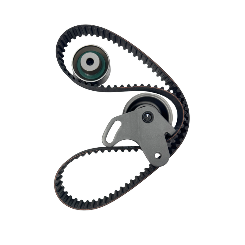 VARIAS PIEZAS DE FORMA CIRCULAR Y CORREA DENTADA 