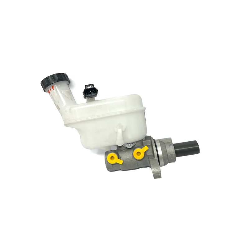 BOMA FRENO GRIS METALICO, CON DEPOSITO BLANCO PLASTICO