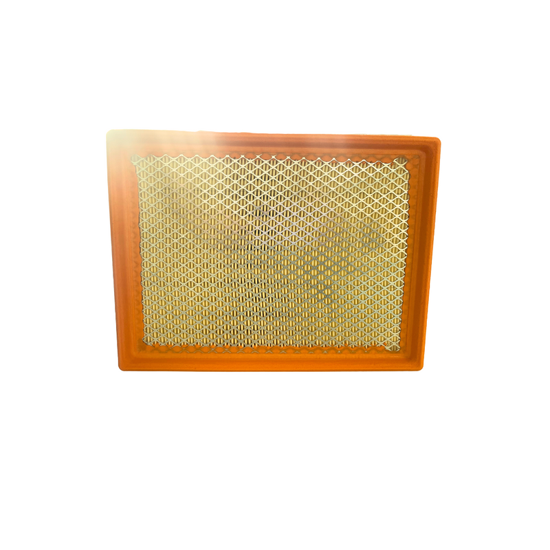 FILTRO AIRE AMARILLO CON BORDE NARANJO 