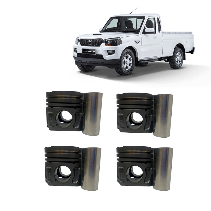 JUEGO PISTONES STD MAHINDRA PICK UP - SCORPIO 2.2