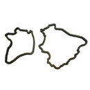 FIGURA ALARGADA DE MATERIAL METALICO