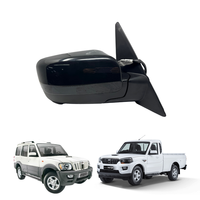 ESPEJO EXTERIOR DERECHO MAHINDRA PICK UP - SCORPIO 2.2