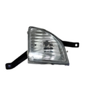 PIEZA EN FORMA TRIANGULAR DE PLASTICO CON METAL 