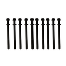 FIGURA ALARGADA COLOR NEGRO DE MATERIAL METALICO