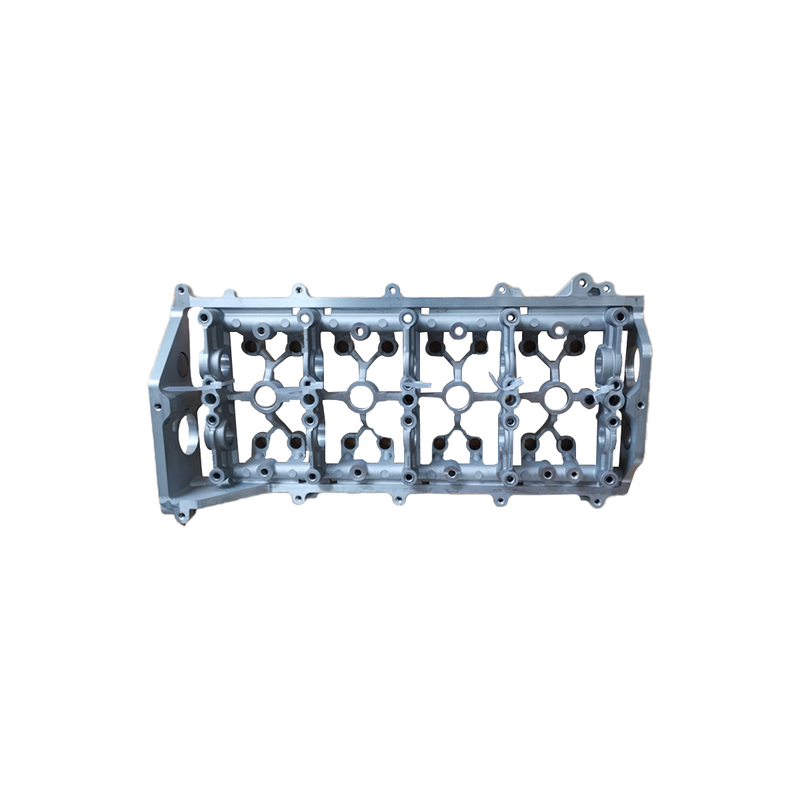 ESTRUCTURA METALICA, TIENE MULTIPLES ALOJAMIENTOS CIRCULARES ALINEADOS, QUE CORRESPONDEN A LOS ASIENTOS DE LOS COJINETES PRINCIPALES DEL CIGUEÑA. LLEVA NUMEROSOS ORIFICIOS ROSCADOS ALREDEDOR DEL PERIMETRO PARA FIJARLA AL BOQUE DEL MOTOR 