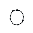 EMPAQUETADURA TAPA DIFERENCIAL DELANTERA MAXUS T60 2.8