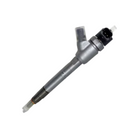 FIGURA ALARGADA GRIS METALICA CON OUNTA NEGRA 