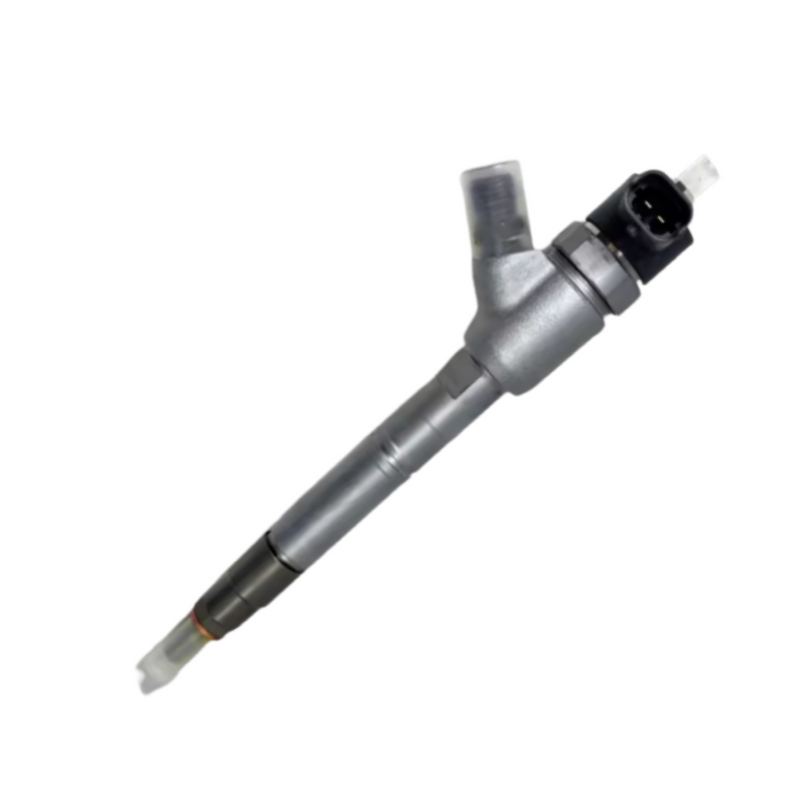 FIGURA ALARGADA GRIS METALICA CON OUNTA NEGRA 