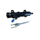 FIGURA ALARGADA CON PUNTAS DE MATERIAL METALICO CON PLASTICO