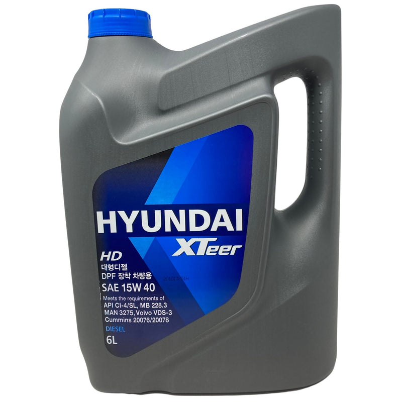 Hyundai Xteer Diesel Ultra 15W40 HD 7000 6L